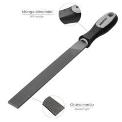 Lima Con Mango Paralela Entrefina 6"