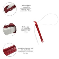 Llave Cinta Nylon Aluminio 30 cm. Cinta De 98 cm. Llave De Filtro Aceite, Llave Para Tubos, Llave Afloja todo, Llave De Correa.