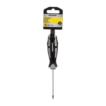 Destornillador Torx Acero S2 Mango TPR Bimaterial. Medida T06 x Diámetro 3,0 x 75 mm.