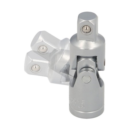 Articulación Universal 1/2" Acero Cromo Vanadio, Aristas Redondas, Articulación Carraca, Articulación Cardiana,