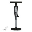 Bomba Aire 5,5 Bares Cuerpo Acero, Válvulas SCHRADER y PRESTA con Adaptadores. Bomba Bicicletas, Bomba coches