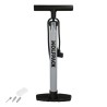 Bomba Aire 5,5 Bares Cuerpo Acero, Válvulas SCHRADER y PRESTA con Adaptadores. Bomba Bicicletas, Bomba coches