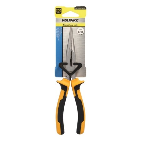 Alicates Boca Recta 200 mm. Acero DIN 5745 Alicates Punta Recta, Alicates Boca Recta Larga,