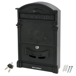 Buzón Jardín Aluminio Fundido Palace Gris Antracita 255 x 410 x 90 mm.