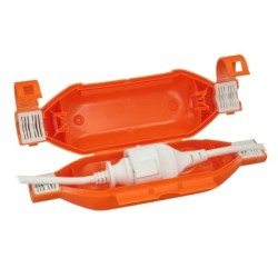 Caja Protección Cables / Enchufes / Conexiones Salpicaduras Agua y Polvo IP44