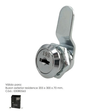 Cerradura Recambio Para Buzón Residence