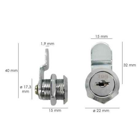 Cerradura Recambio Para Buzón Country