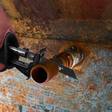 Hoja Sierra Sable Para Metales 228 mm. 18 Tpi. 5 Piezas. Sierra Hierro Aluminio, Cobre, Plástico