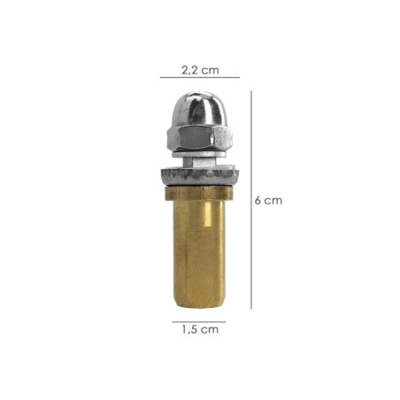 Cono y Husillo Para Olla Rápida Magefesa Star Inoxtar / Castell / Alustar / Star / Star Plié©. Recambio original.