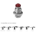 Válvula De Seguridad Compatible Con Olla A Presión Súper Rápida Magefesa Nova, Nova Pro, Prisma y Astra, Recambio oficial