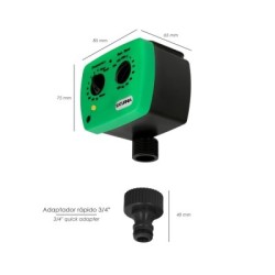 Programador Riego Analógico / Mecánico De Grifo Con 1 Salida 3/4"