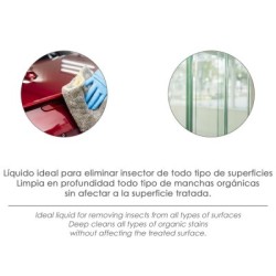 Elimina Insectos / Excrementos Pájaros Para Cristal / Lunas Parabrisas Coches 750 Ml. Insect Remover