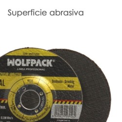 Disco Repasar Abrasivo Diámetro 125 x Diámetro 22 mm. Espesor 6,0 mm. Disco Radial
