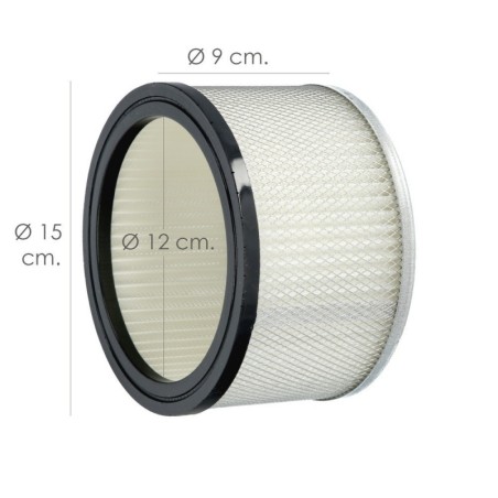 Filtro Para Aspirador De Cenizas Aspirador Cenizas WOLFPACK 1200 Watt. 15 Litros (Código 07010550)