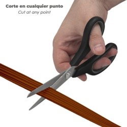 Burlete Caucho Marrón Rollo 6 Metros. x 9 mm. Sellador Ventanas y Puertas. Aísla Del Ruido. Para Umbrales de 1 A 3,5 mm.