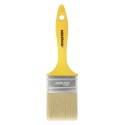 Paletina Profesional Cerda Blanca Ancho 60 mm. Cerdas Naturales Mango Plástico Ergonómico, Brocha Pintor, Pincel Pintura
