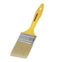 Paletina Profesional Cerda Blanca Ancho 60 mm. Cerdas Naturales Mango Plástico Ergonómico, Brocha Pintor, Pincel Pintura