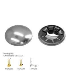 Tapón Recambio Rueda Carretilla Sacos (2 Unidades)