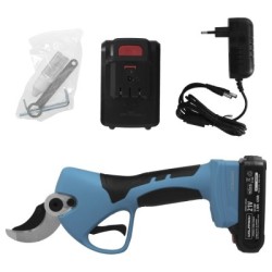 Tijera Podar A Batería 21v/2ah Con 2 Baterías y Maletín