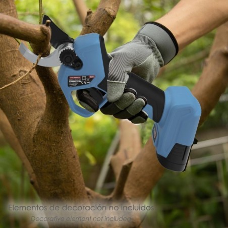 Tijera Podar A Batería 16,8v/2ah Incluye 2 Baterías y Maletín