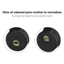 Cable Bicicleta Espiral Con Llave 12 Mm x 150 Cm
